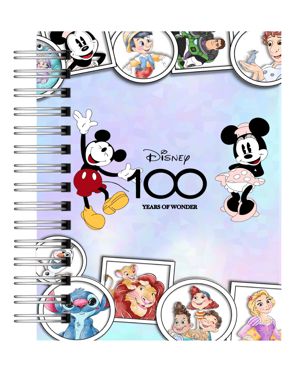 Agenda 2024 DAC Disney 100 Anos – Maior - De Papier - Papelaria e artigos  de fofura